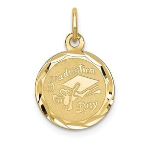 14 k yellow Gold Graduation Day Pendant